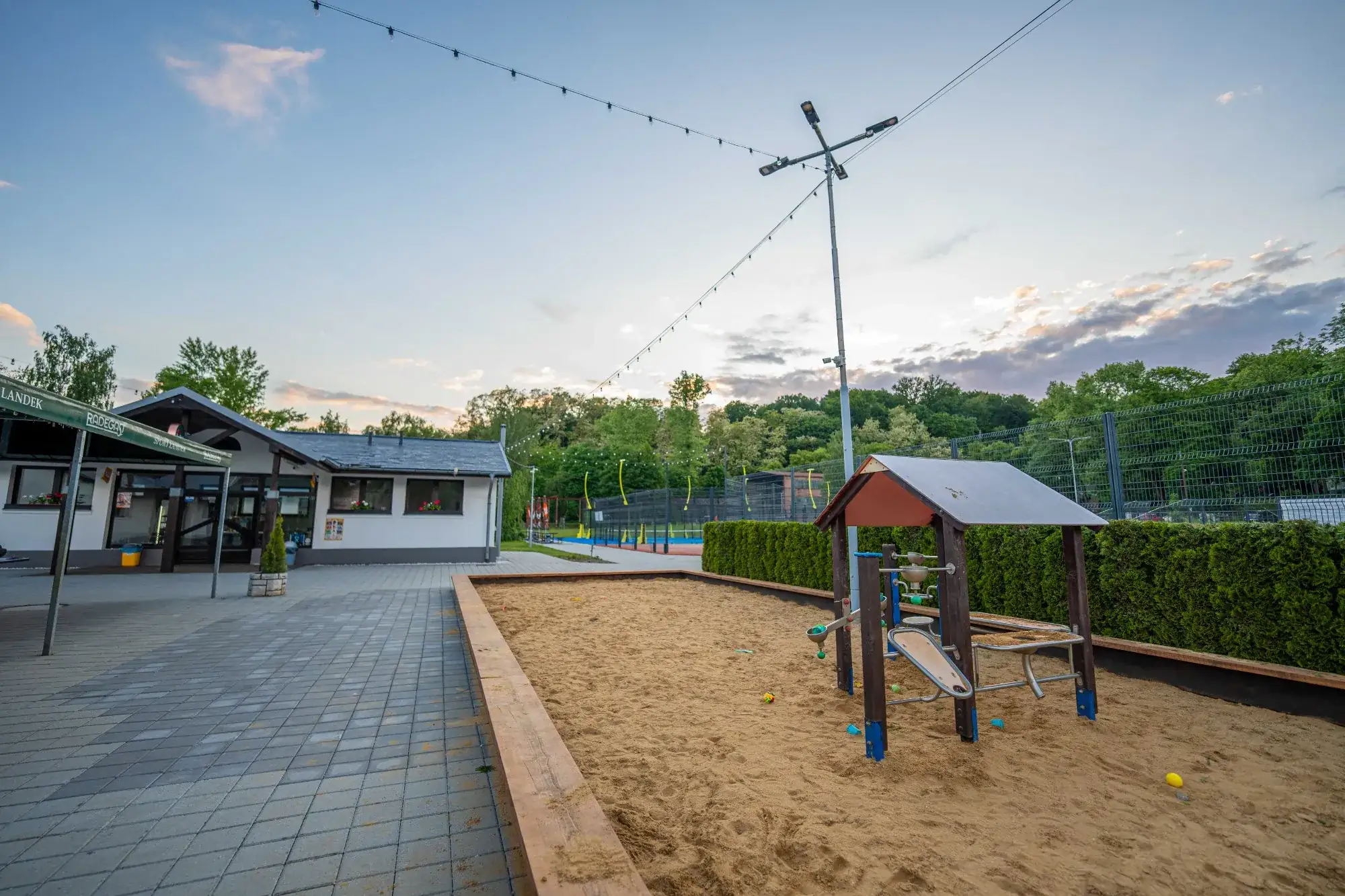 Zázemí Camp Landek